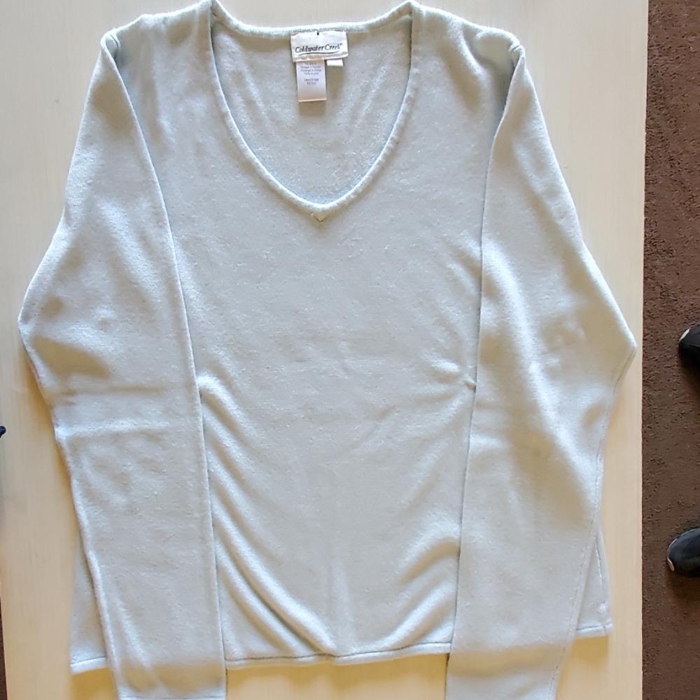 Clodwater creek light sweater